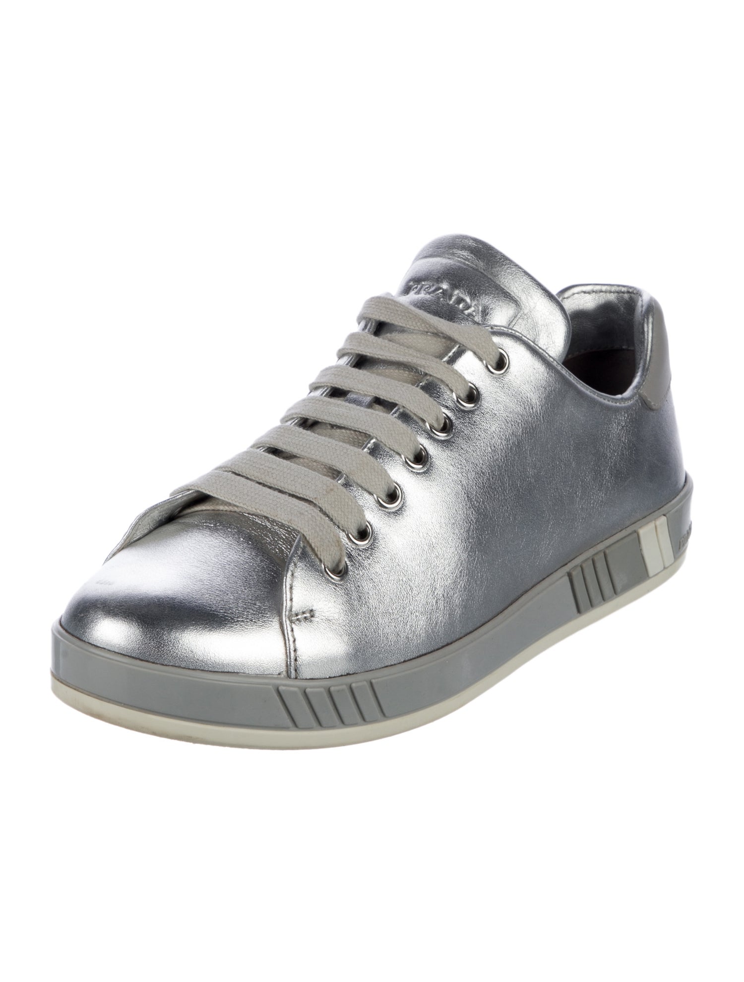 Prada Leather Sneakers