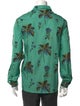 Prada 2024 Floral Print Dress Shirt