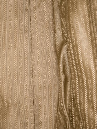 Prada Enameled Metal Triangle Bucket Bag