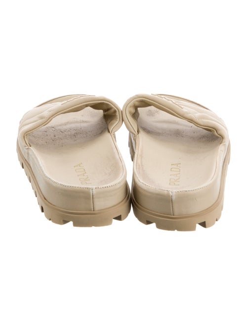Prada Leather Slides