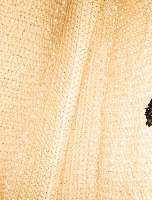 Prada Enameled Metal Triangle Tote