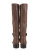 Prada Leather Riding Boots