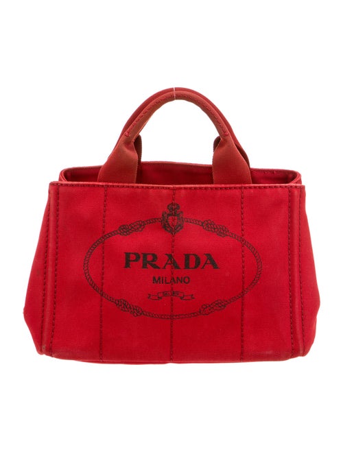 Prada Canapa Top Handle Bag