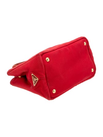 Prada Canapa Top Handle Bag