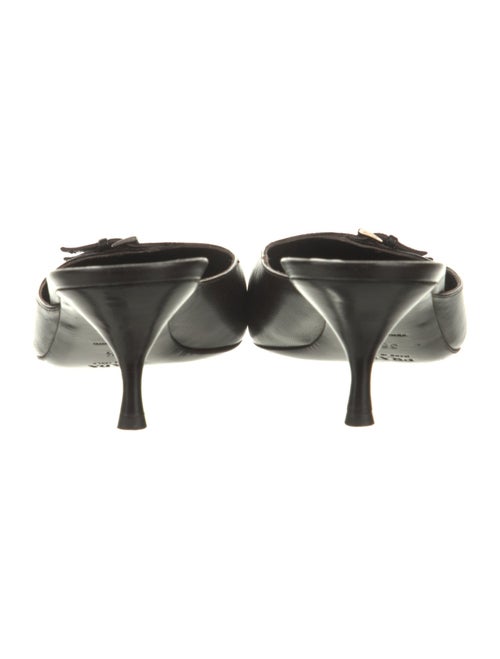 Prada Leather Mules