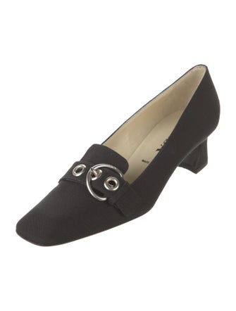 Prada Canvas Pumps