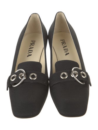 Prada Canvas Pumps