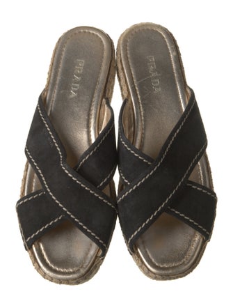 Prada Suede Espadrilles