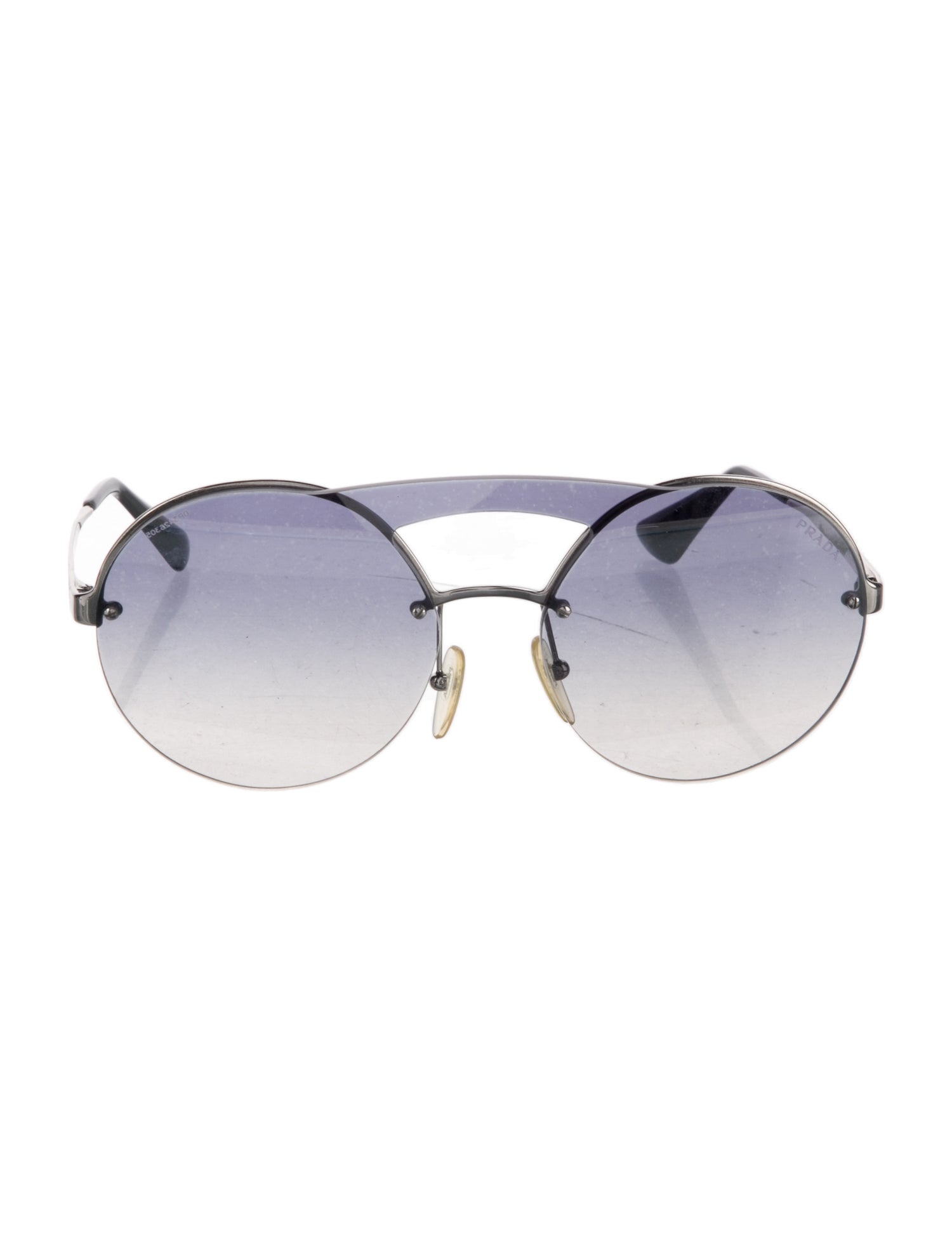 Prada Round Gradient Sunglasses