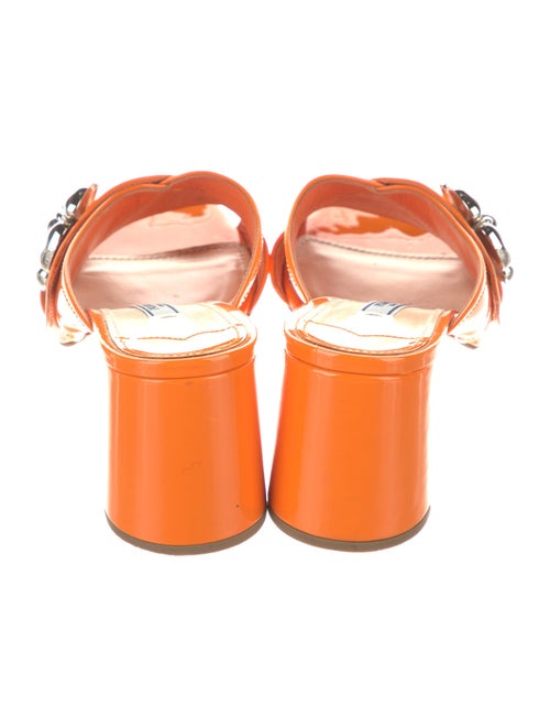 Prada Patent Leather Slides