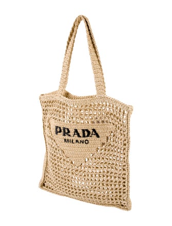 Prada Signature Raffia
