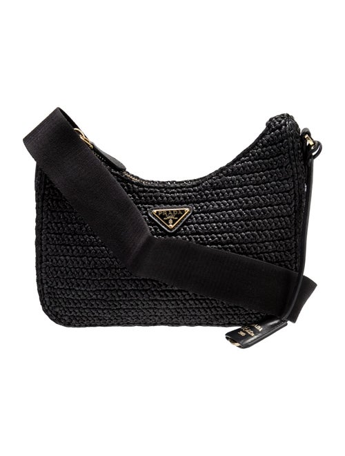 Prada Enameled Metal Triangle Re-Edition 2005