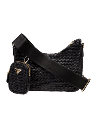 Prada Enameled Metal Triangle Re-Edition 2005