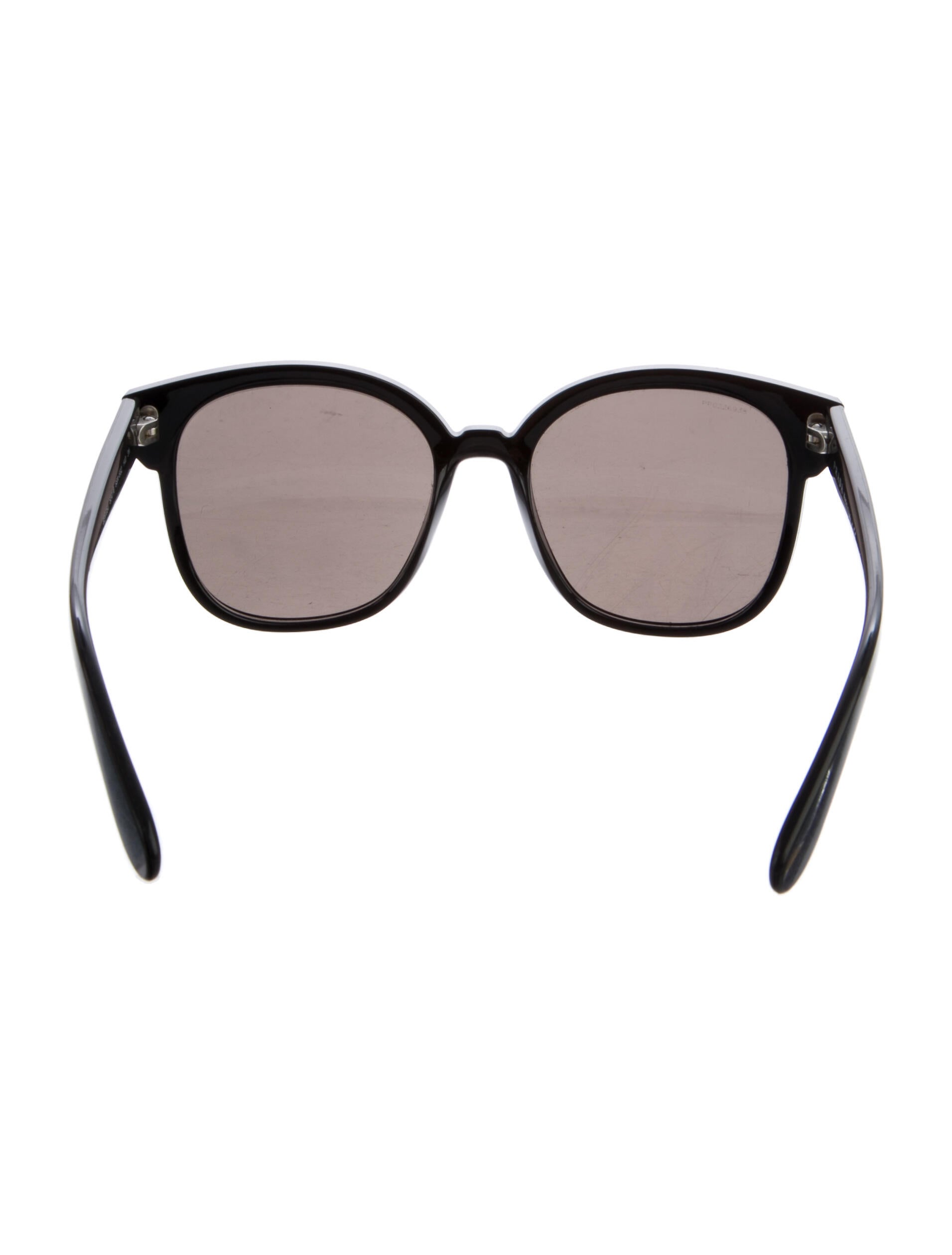 Prada Oversize Tinted Sunglasses
