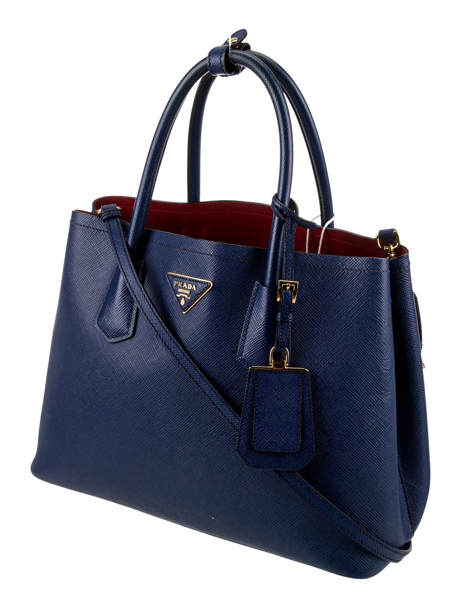 Prada Saffiano Leather Shoulder Bag