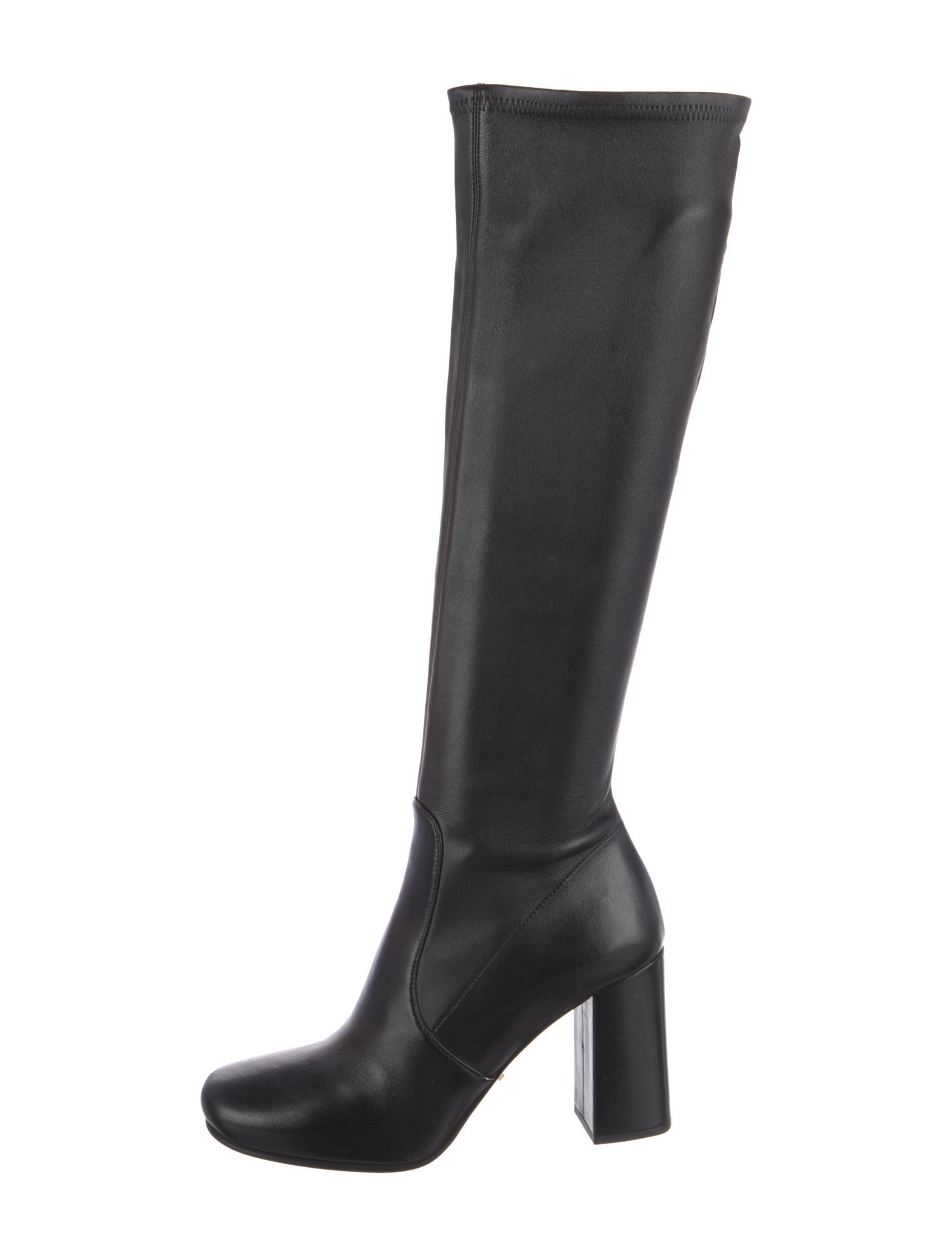 Prada Leather Sock Boots