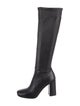 Prada Leather Sock Boots