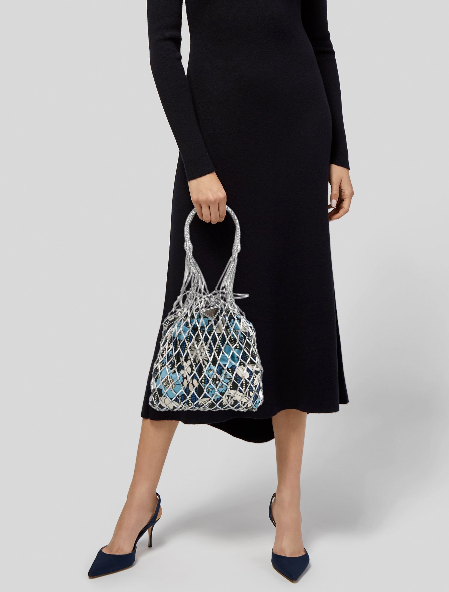 Prada Tessuto Nylon Net Bag