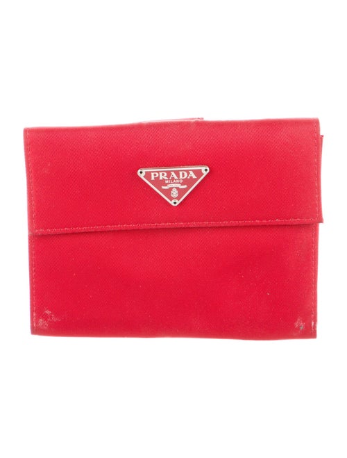 Prada Tessuto Compact Wallet