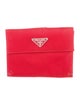 Prada Tessuto Compact Wallet