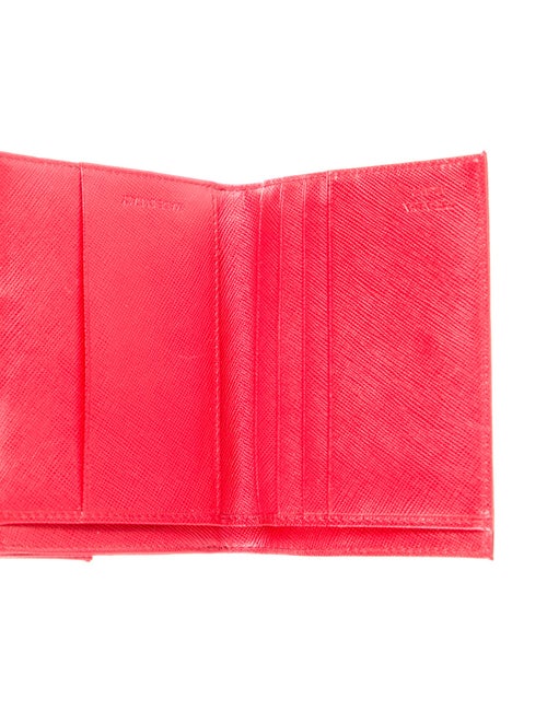 Prada Tessuto Compact Wallet