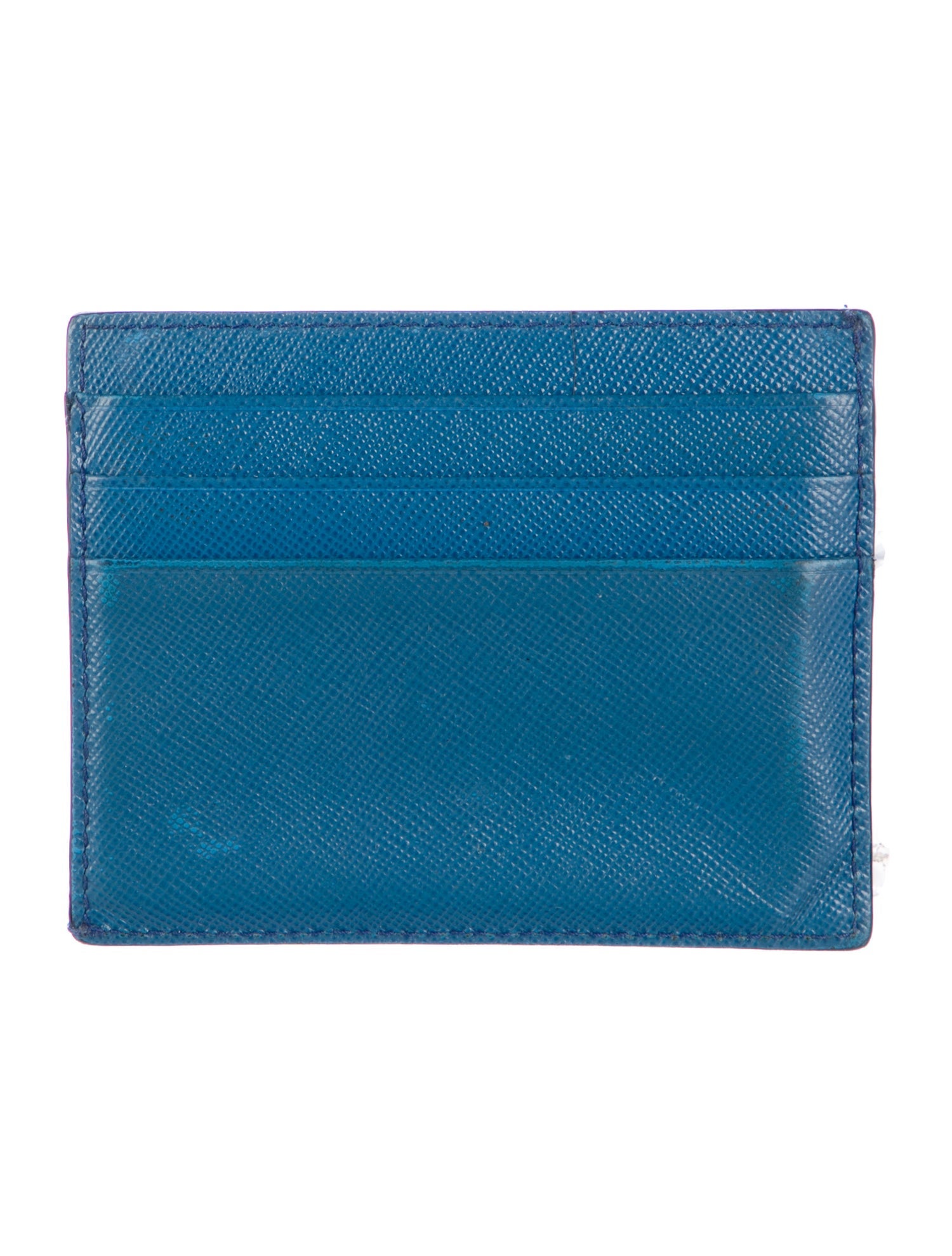Prada Saffiano Lux Leather Card Holder