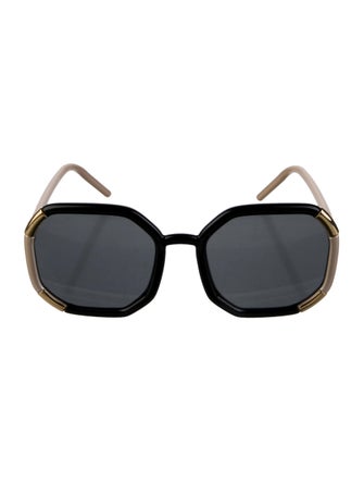 Prada Oversize Tinted Sunglasses