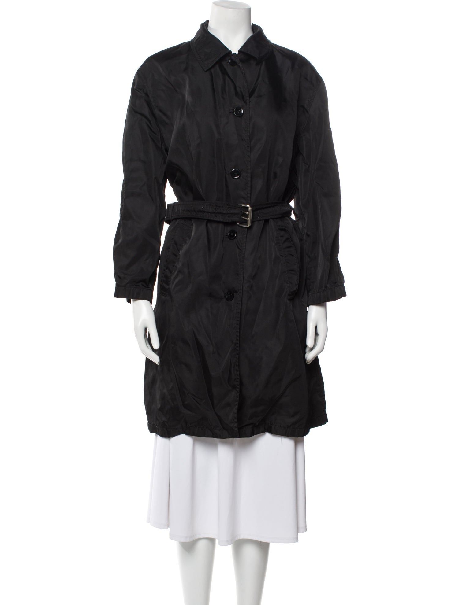 Prada Vintage Late 1990's - Early 2000's Trench Coat