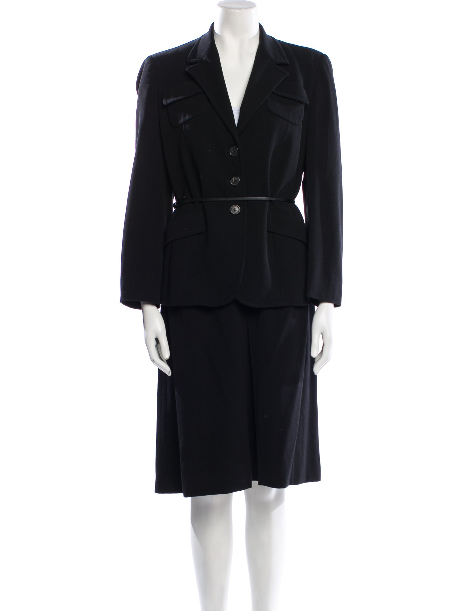 Prada Vintage Late 1990's - Early 2000's Skirt Suit