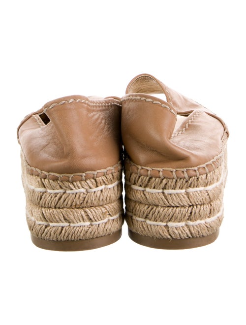 Prada Leather Espadrilles