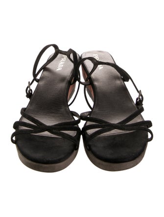 Prada Suede Sandals