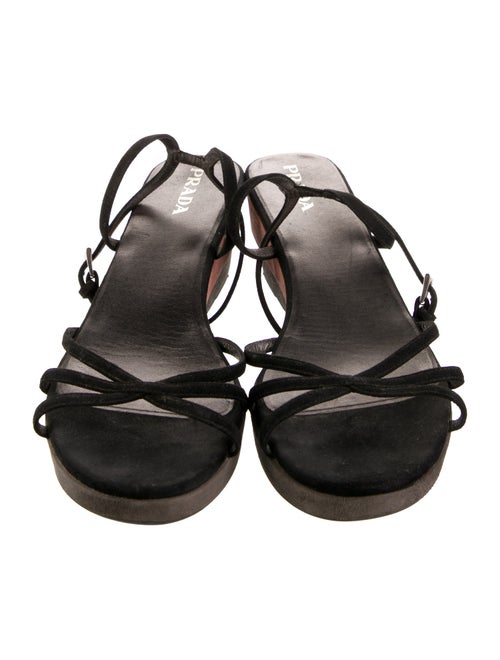 Prada Suede Sandals