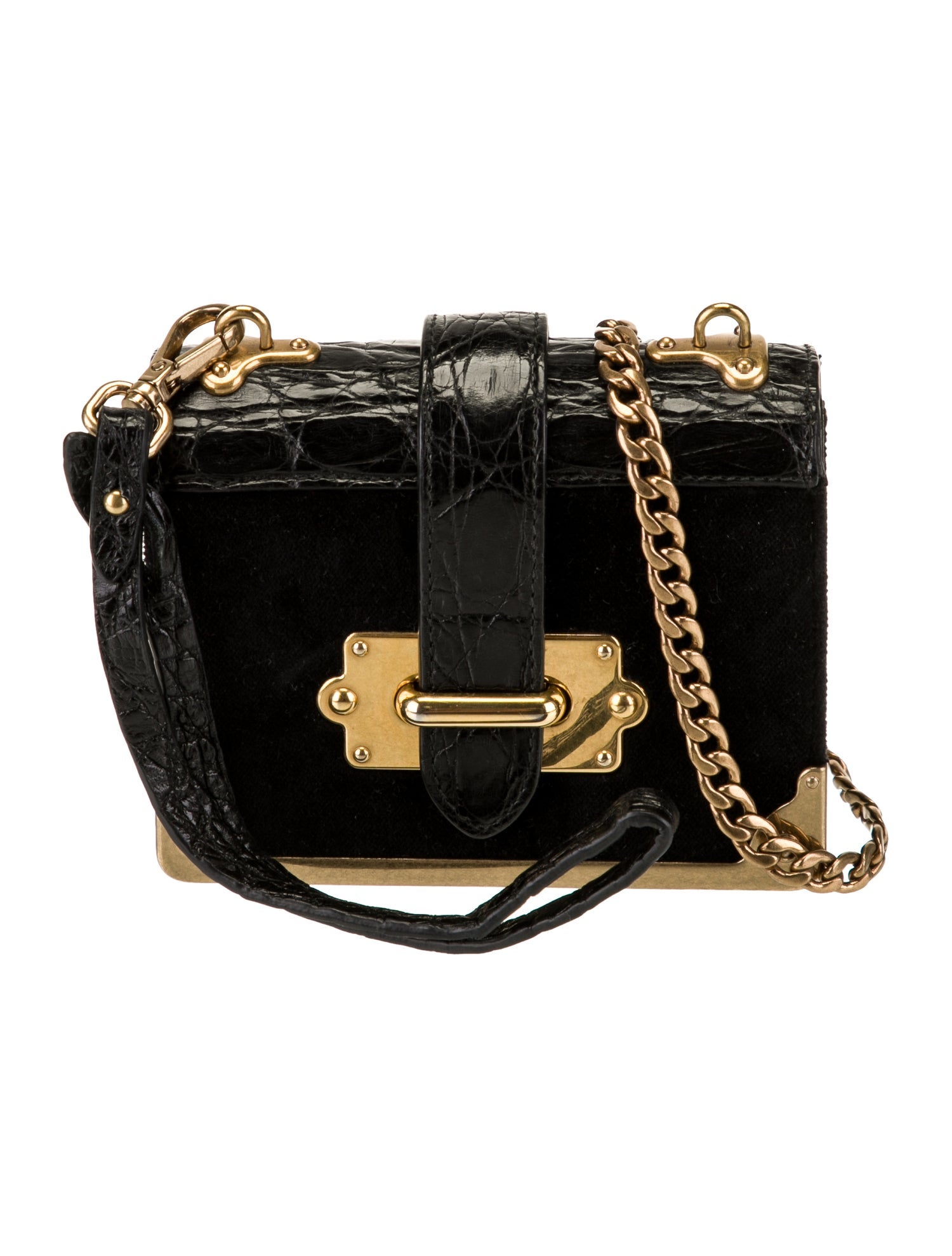 Prada Coccodrillo Cahier Mini