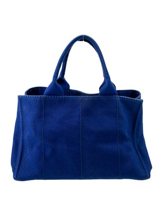 Prada Enameled Metal Triangle Canapa