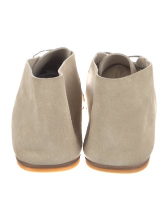 Prada Suede Lace-Up Boots