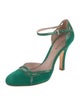 Prada Suede D'Orsay Pumps