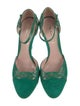 Prada Suede D'Orsay Pumps