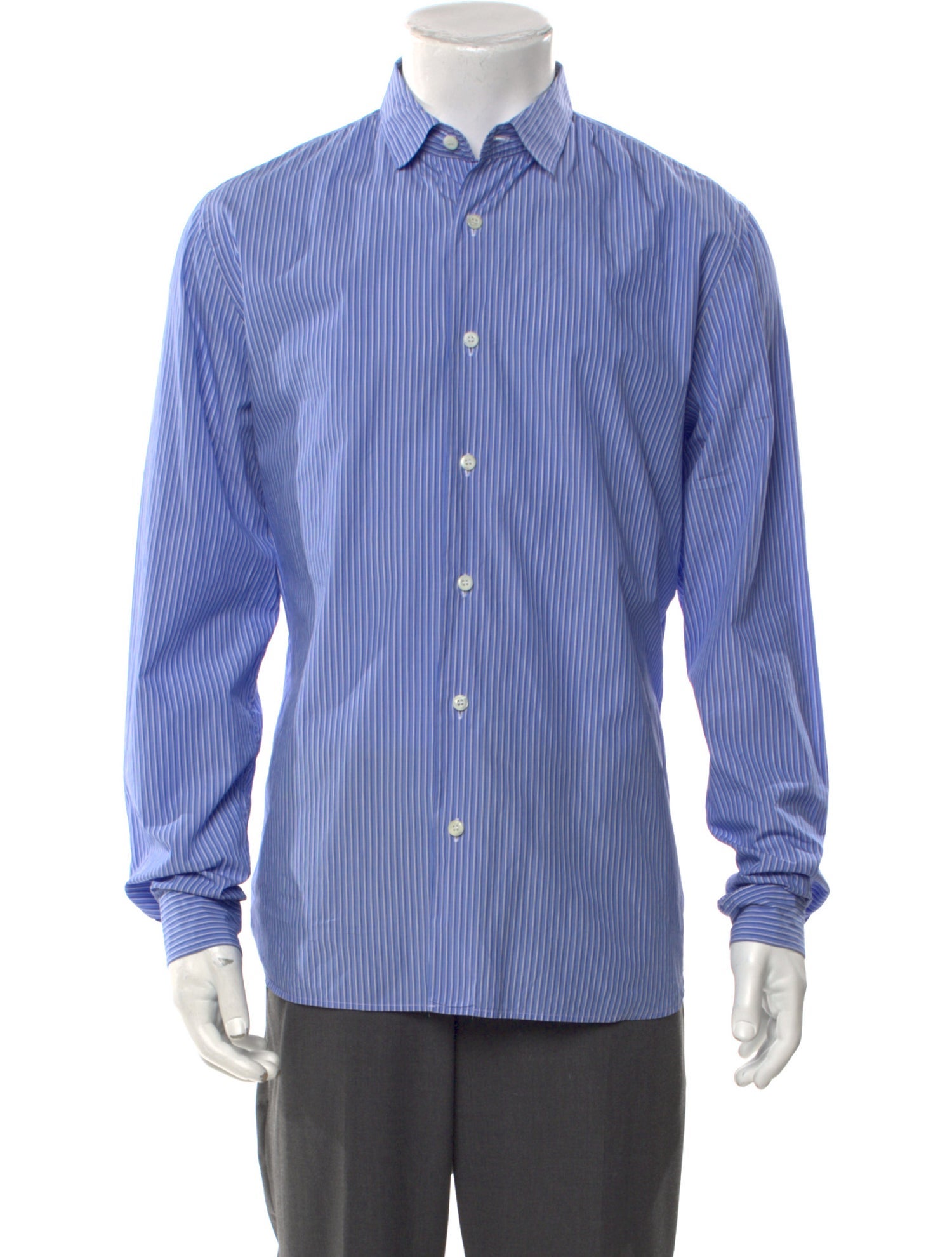 Prada 2013 Striped Dress Shirt