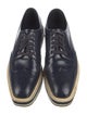 Prada Leather Lasercut Accents Oxfords