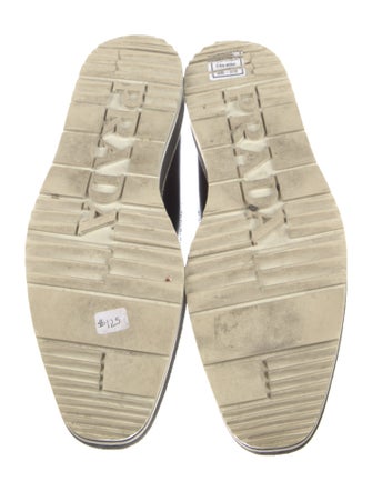 Prada Leather Lasercut Accents Oxfords