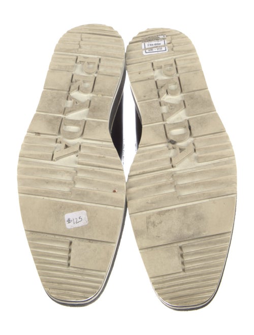 Prada Leather Lasercut Accents Oxfords