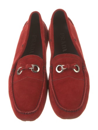 Prada Suede Loafers