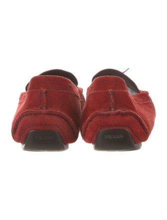Prada Suede Loafers