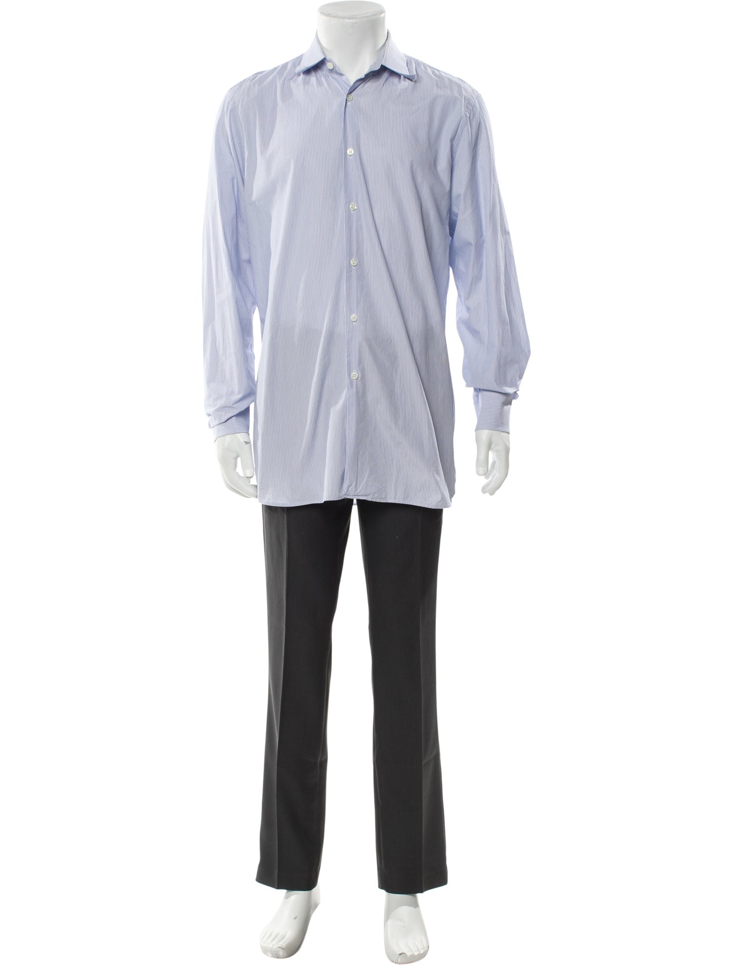 Prada 2013 Striped Dress Shirt