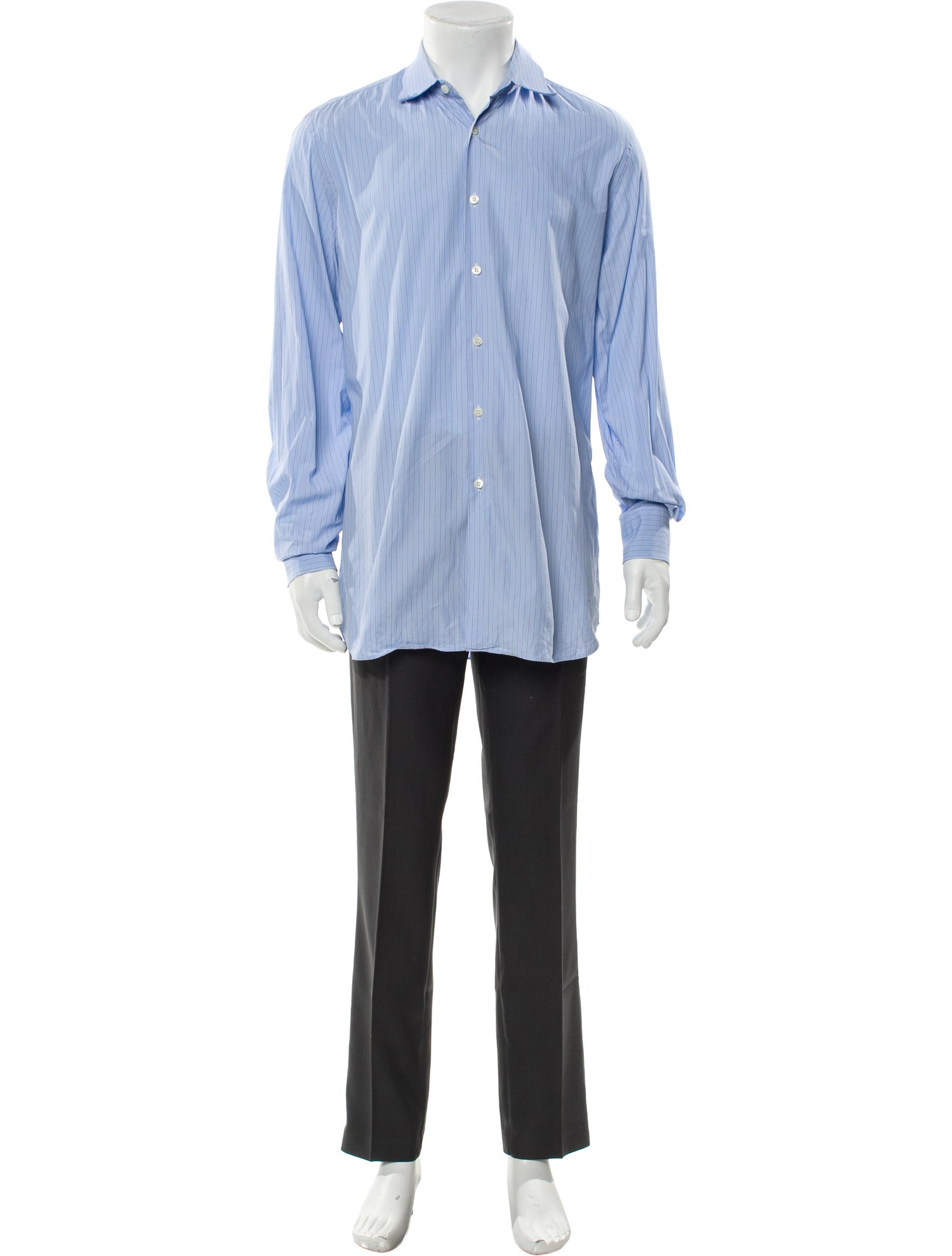 Prada 2013 Striped Dress Shirt