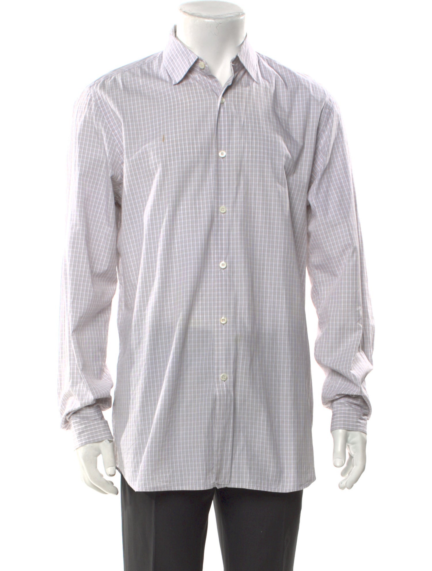 Prada 2014 Striped Dress Shirt