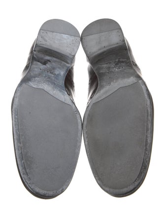 Prada Leather Lasercut Accents Brogues