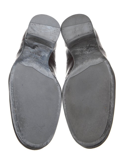 Prada Leather Lasercut Accents Brogues