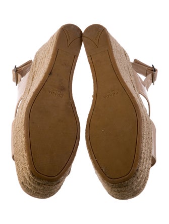 Prada Patent Leather Espadrilles