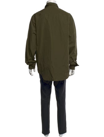 Prada 2023 Enameled Metal Triangle Shirt